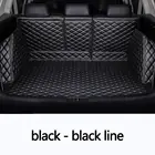 Кожаный коврик для багажника автомобиля для VW TIGUANG 2016-2020 5 мест специальные водонепроницаемые пу автомобильные коврики для багажника защитные коврики для путешествий