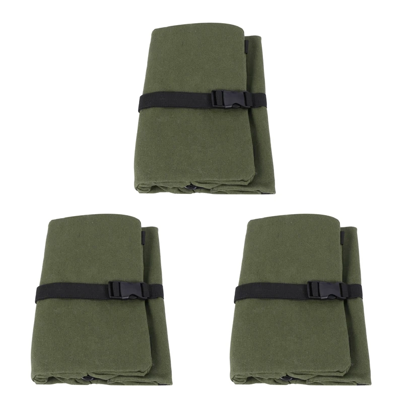 

3X Roll Tool Roll Multi-Purpose Tool Roll Up Bag Wrench Roll Pouch Hanging Tool Zipper Carrier Tote