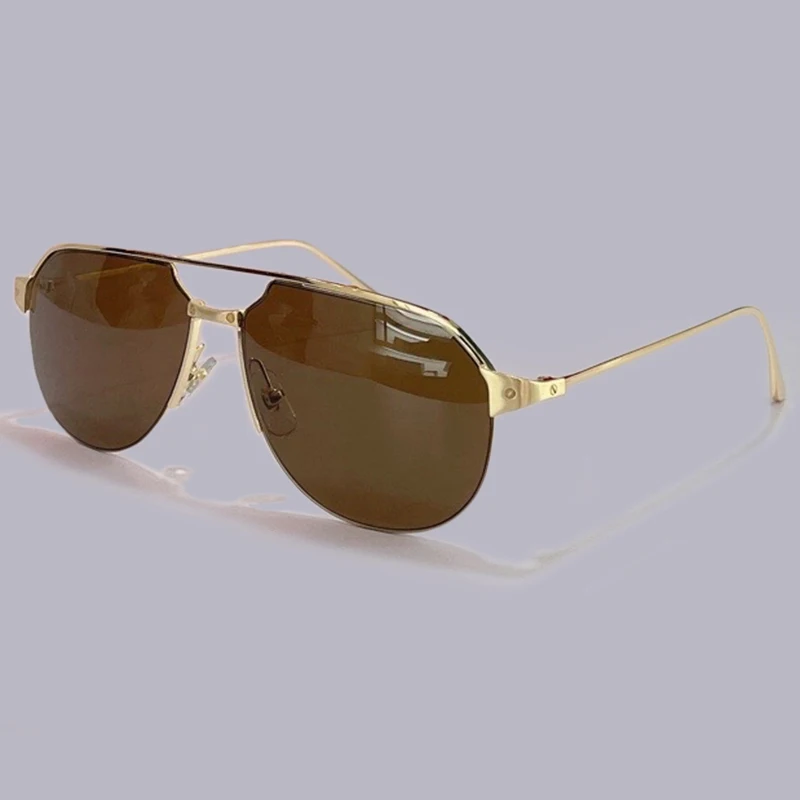 

Luxury Brand Fashion Design Women Men Sunglasses Pilot Glasses Alloy Farme Eyewear Gafas De Sol Para Hombres Y Mujeres