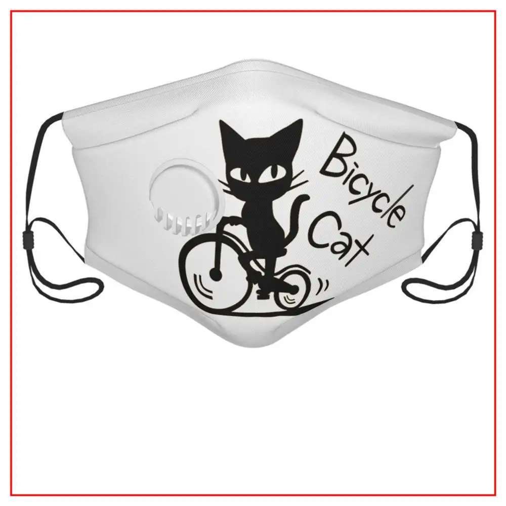 

Детская, мужская, женская, мужская маска для лица, велосипедные маски с котом для защиты от вирусов, защитные маски для лица, хлопковые тренировочные маски