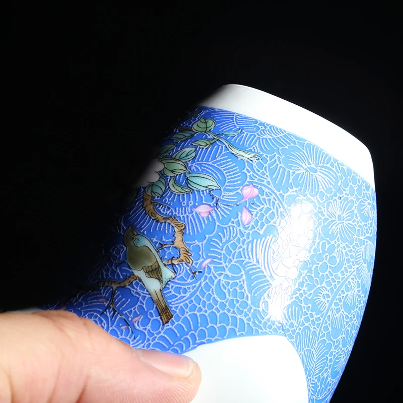 200 мл фарфоровая чашка в дворцовом стиле для ярмарки ручная роспись цветочный