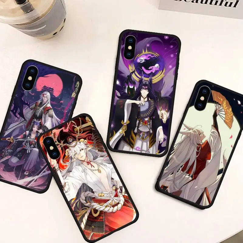 

Onmyoji Japanese style anime game Phone Case For iphone 12 11 13 7 8 6 s plus x xs xr pro max mini