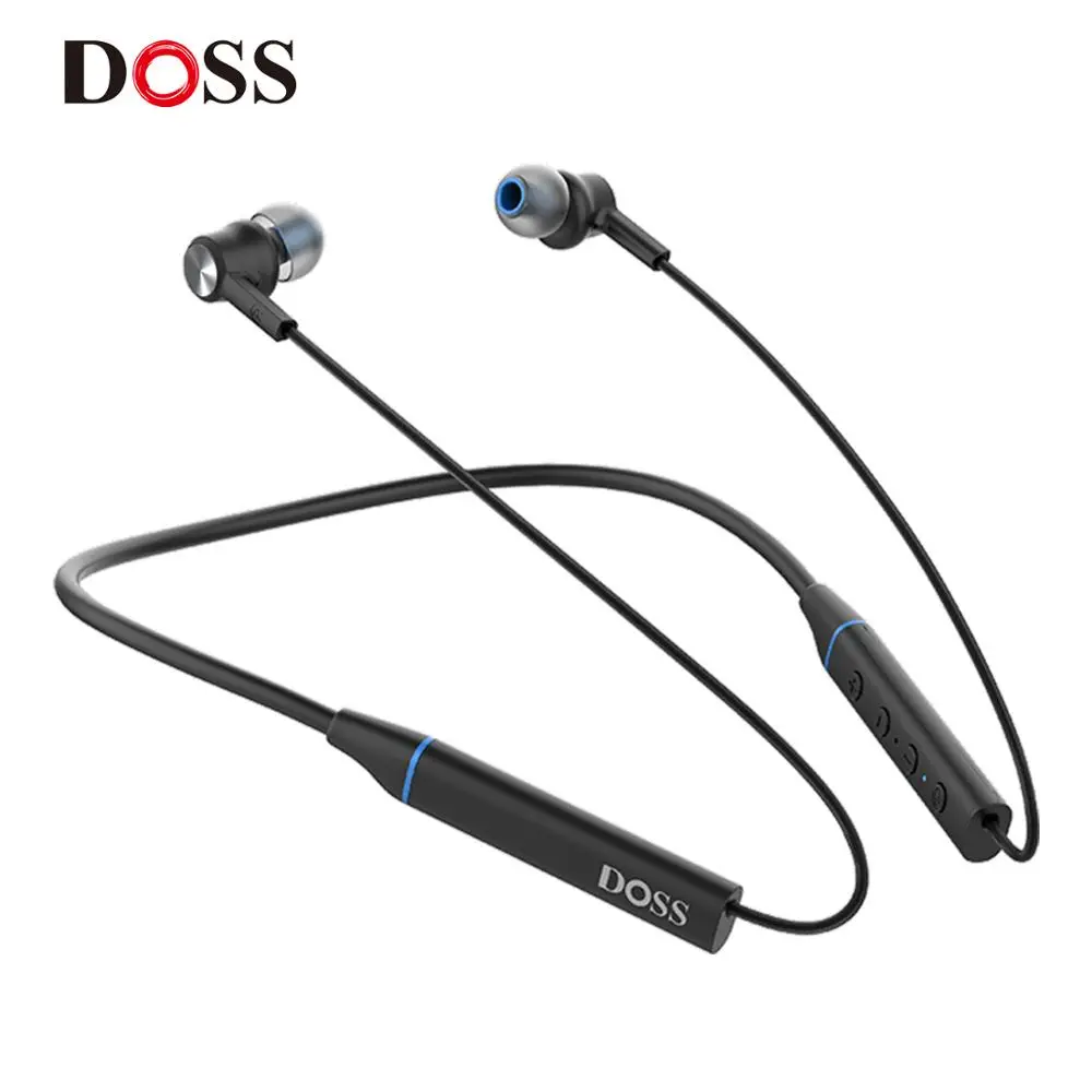 ДОСС S31 шейным Bluetooth 4 2 наушники вкладыши провода 8 часов Водонепроницаемый IPX4