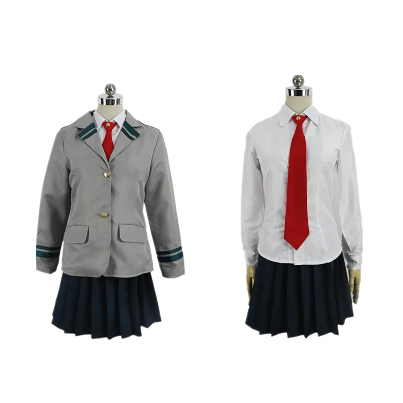Парики для косплея моя геройская Академия очако урарака асуй цую школьная форма