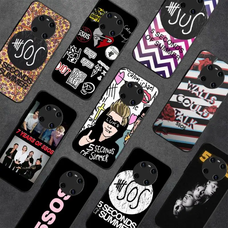 

5Sos band YOUNGBLOOD 5 Seconds of Summer Phone Case For Huawei Y5 Y62019 Y52018 Y92019 Luxury funda case for 9prime2019