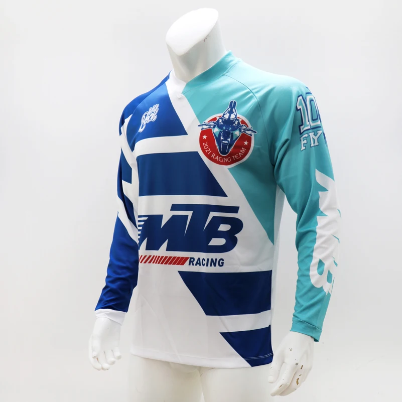 2020 MX Enduro Горные Джерси Горный велосипед гоночная рубашка черная длинная BMX