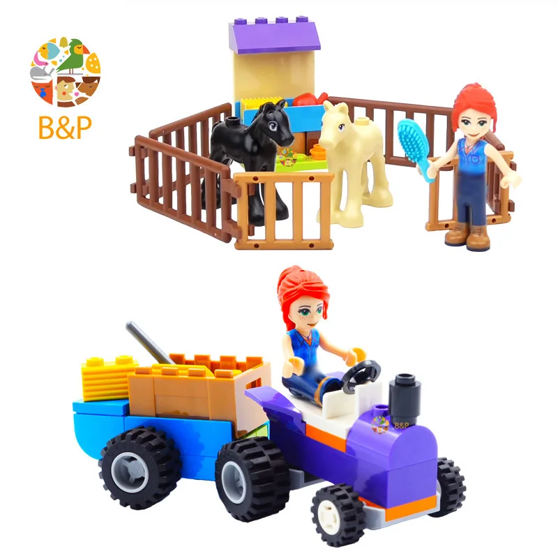 2019 новые 41361 121 шт Друзья серии Миа Foal стабильные кирпичи игрушки Совместимые 11197