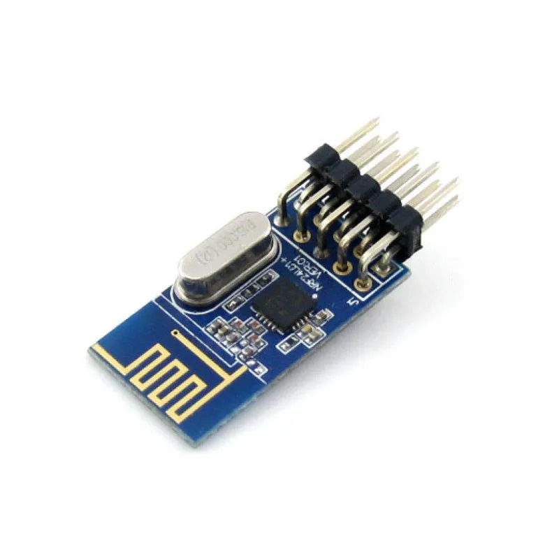 

NRF24L01 RF Module, Wireless 2.4G Solution For SPI Interface, Horizontal Pinheaders