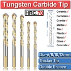 5 шт мульти-Материал Вольфрам Твердосплавный Наконечник плитка сверла для фарфоровые Керамика бетонная кирпичная стена Стекло Пластик дерева на возраст от 6 до 12 лет мм D30