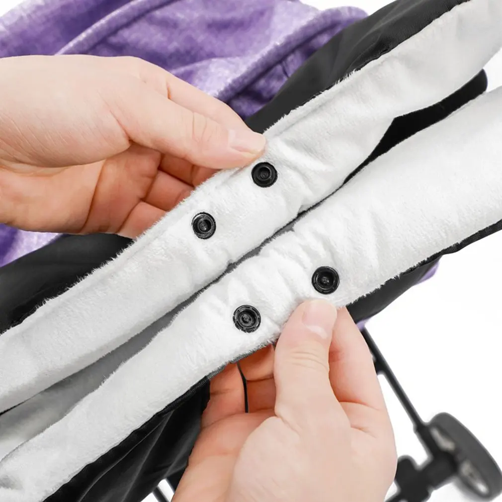 

Winter Warme Stroller Gloves Kids Pushchair Hand Muff Waterproof Pram Accessory Mitten Baby Buggy Clutch Cart Outdoor Glove