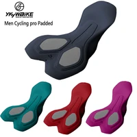 men pro cycling shorts cushion breathable high elastic sponge road mtb bike bicycle riding cushion underwear padded 4 color