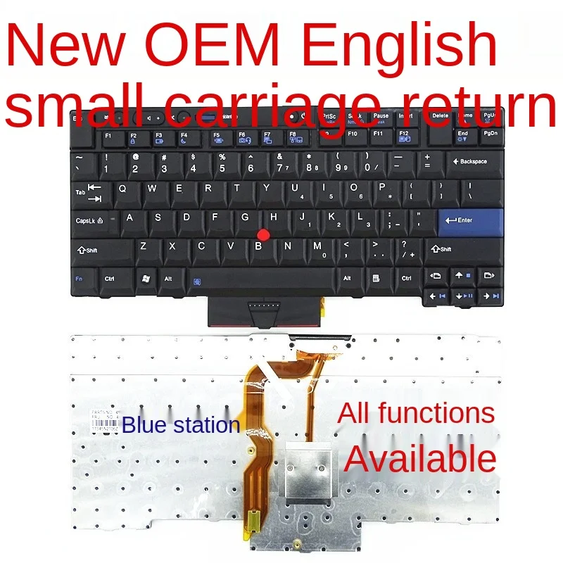 Клавиатура для ноутбука Lenovo T410S T520 T420 X220 W520 X220T T410 T510 W510|Клавиатуры замены| |