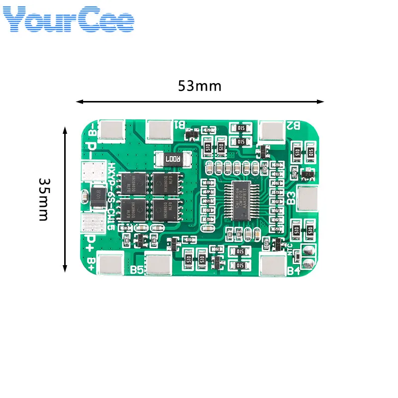 Защитная плата для зарядного устройства литий-ионной литиевой батареи 6S 22 2 в 25 14