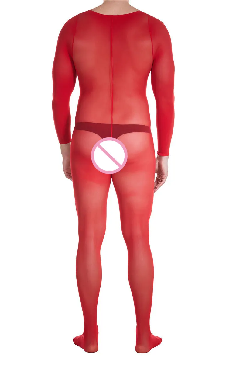 Сексуальные боди с открытой промежностью 30D масляный блеск облегающие чулки