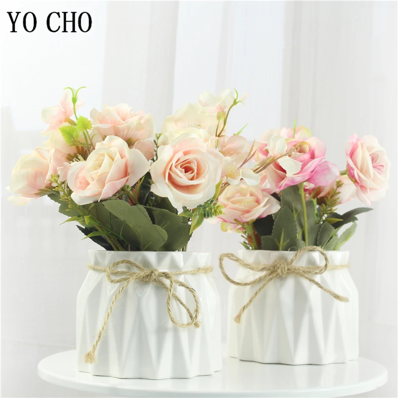 

1pcs 30cm Rose Pink Silk Peony Artificial Flowers Bouquet For Valentines Day Gifts DIY Home Wedding Party Decoration Fake Flower