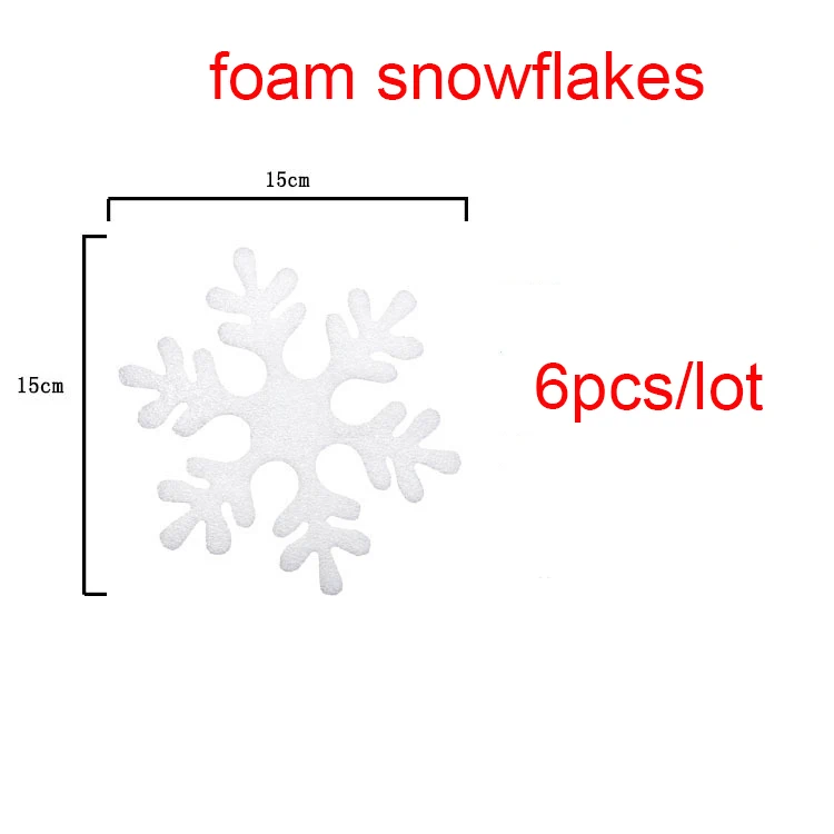 Рождественская Снежинка Copos De Nieve Navidad Sneeuwvlok Замороженные вечерние зимнее украшение Navidad reine des neiges Snow