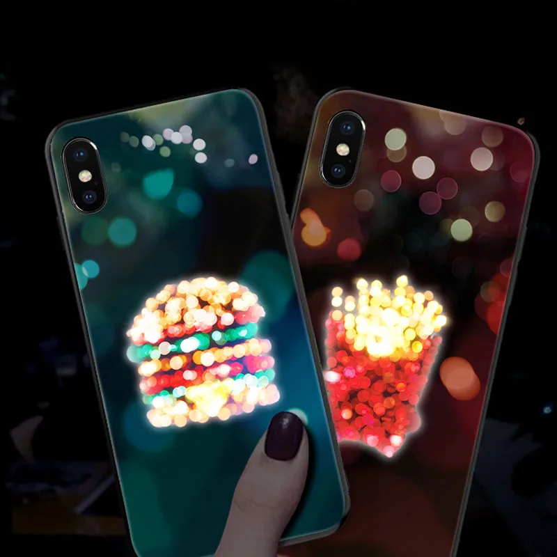 Умный светящийся чехол для телефона X-it со светодиодной подсветкой Apple iPhone X XS XR MAX 6