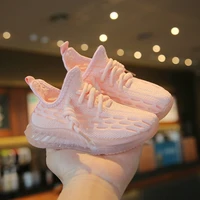 kids shoes for girl pink mesh childrens fashion sneakers 2021 antumn boy child sneaker tpr light non slip running for children