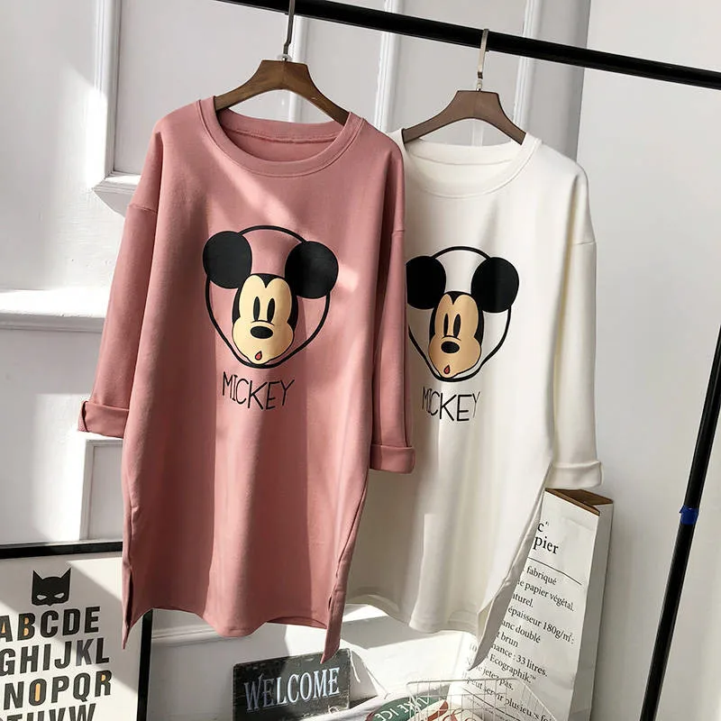 Женские толстовки Harajuku крутые Джемперы свободные с длинным рукавом свитшоты