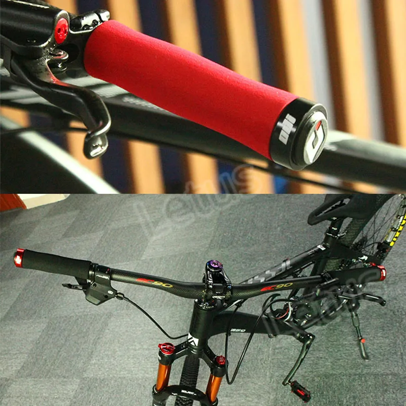 

ODI Bike Handlebar Grips MTB Bicycle Anti-skid Shock Absorber Handlebar grip locking Cover Road bike accessories