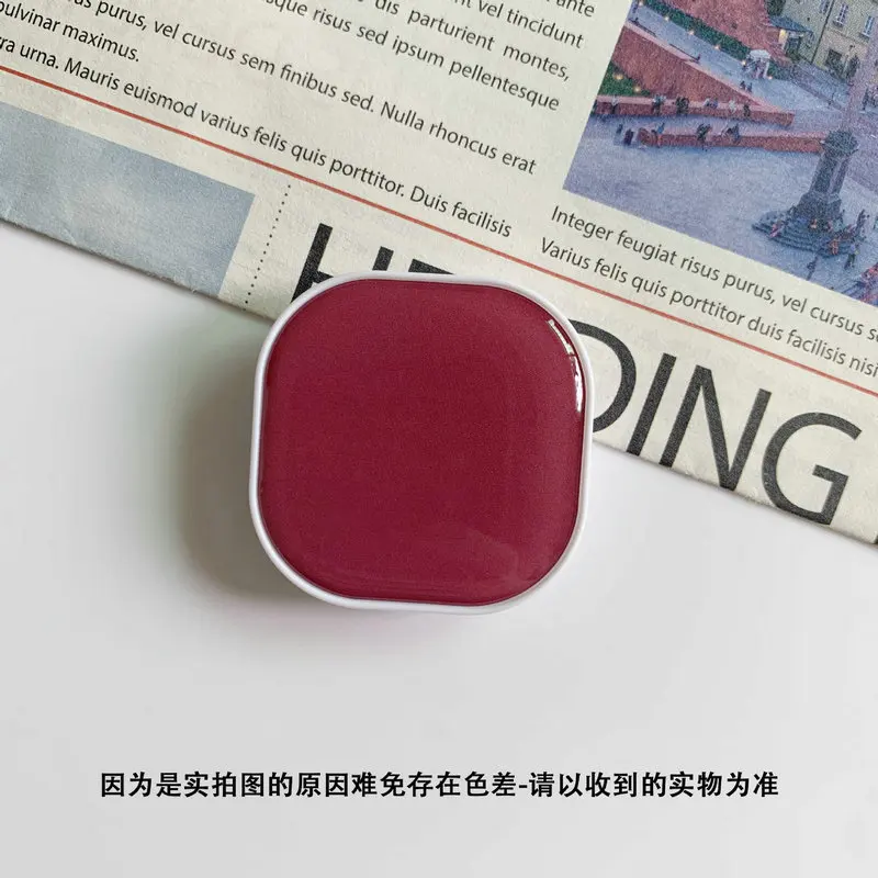 

Square Airbag Mobile Phone Stand Foldable Expanding Holder For iPhone 12 11 XR XS MAS Huawei Samsung Xiaomi Accessories Bracket