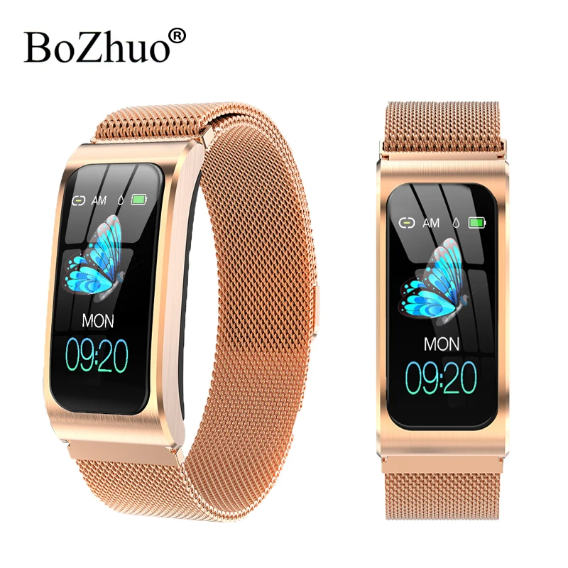 Смарт-браслет AK12 с Bluetooth для мужчин и женщин Сфигмоманометр менструального цикла