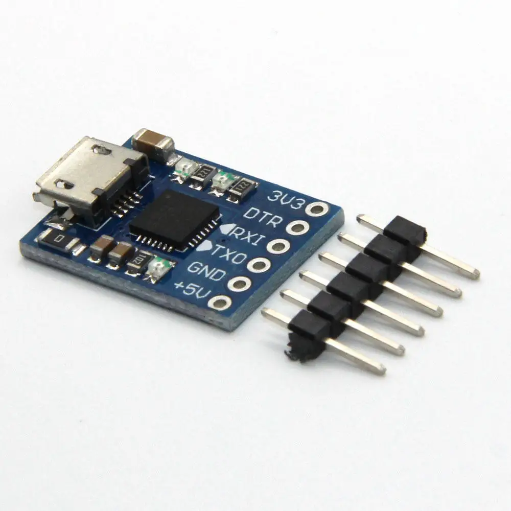 Микро USB к UART TTL модуль 6Pin Серийный конвертер CP2102 STC заменить FT232 ST|Детали и