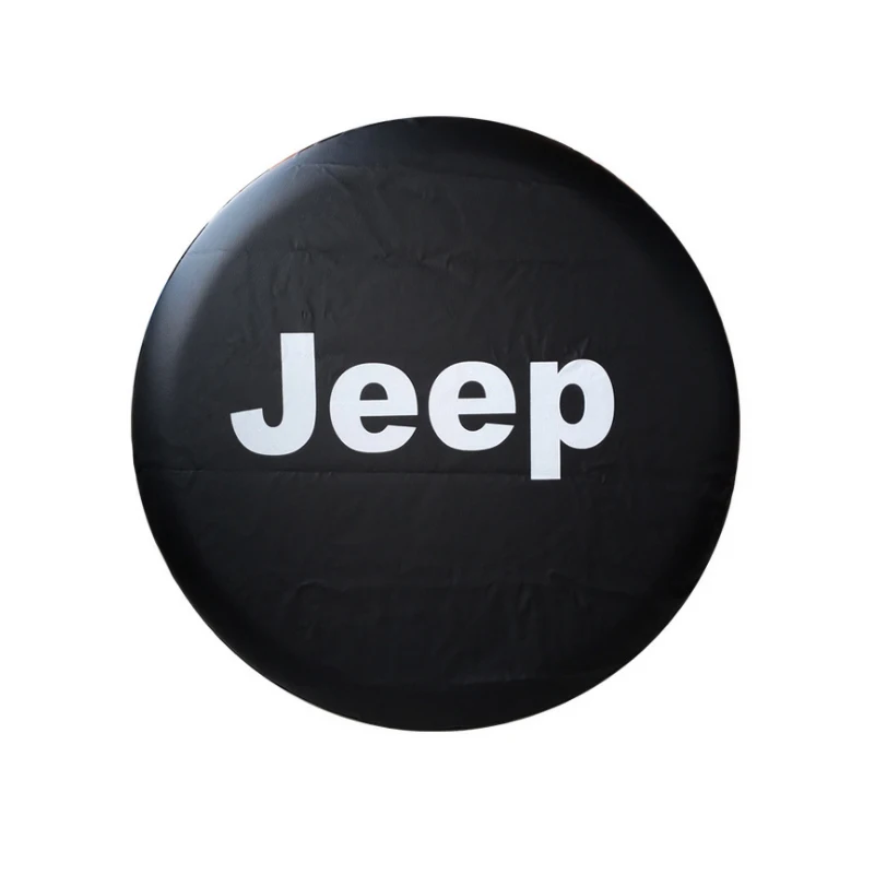 

Black color PVC Spare Tire Cover Wheel Protective Cover Car Accessories 14"15"16"17" tire cover For jeep 205/70 R15 tire size