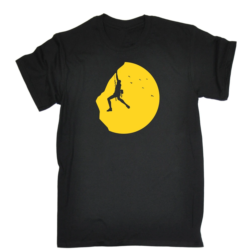 Адреналин наркоман скалолазание футболка с рисунком закат аксессуары Забавный