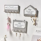 Деревянный держатель для ключей