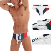 summer maillot 2020 swimming pants low waist men swim breifs sexy swimsuit waterproof swimwear homme swimming trunks