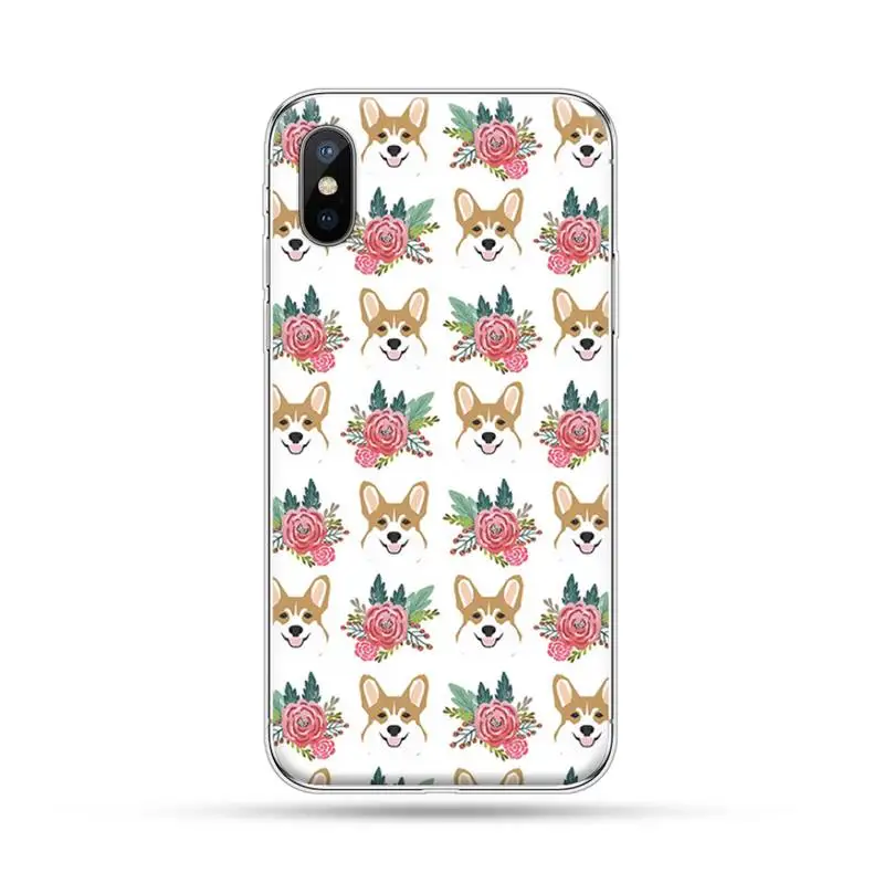 

pets Corgi Cute animal high quality Phone Case For iphone 12 mini 5 5s 5c se 6 6s 7 8 plus x xs xr 11 pro max