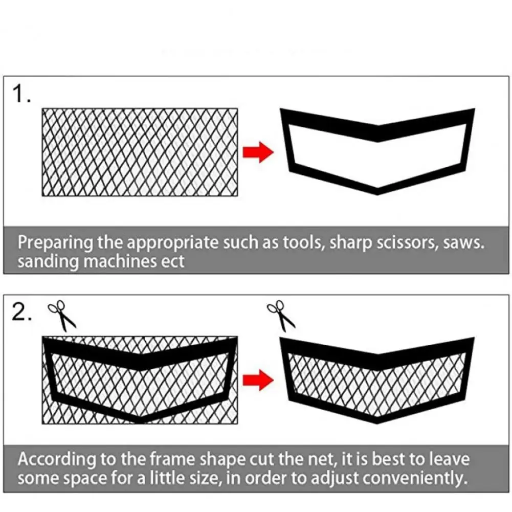 Автомобильный гриль сетчатый лист из алюминиевого сплава автомобильная решетка