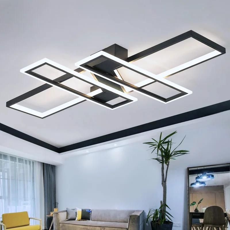 Светодиодная Люстра для гостиной современные потолочные светильники столовой