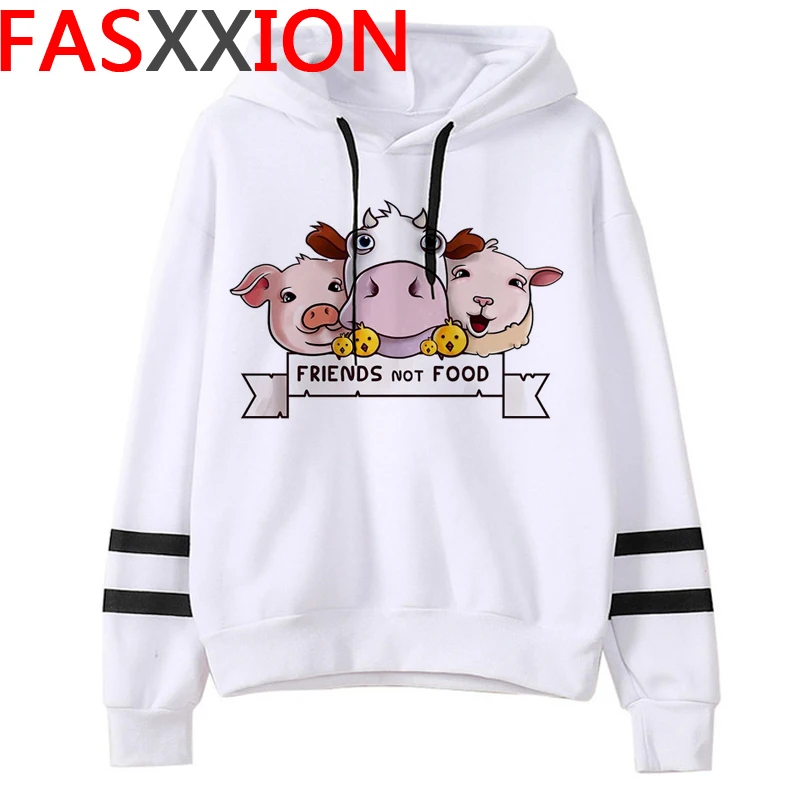 

Vegan hoodies femme printed streetwear 2021 female hoody clothing printed