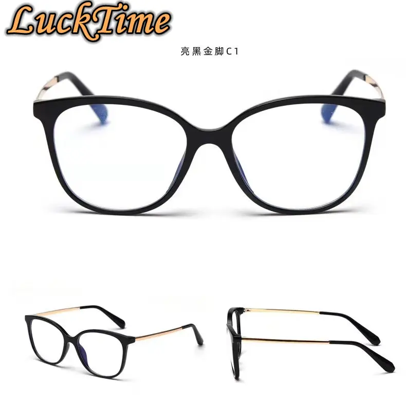 LuckTime компьютерные очки с защитой от синего цвета винтажные круглые для мужчин и