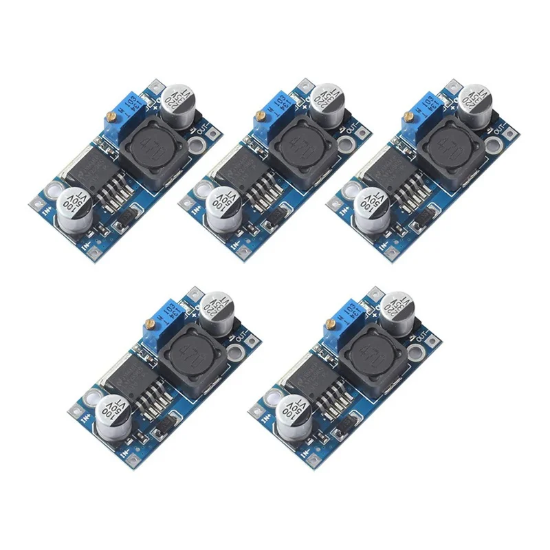 

5pcs/lot DC-DC LM2596 LM2596S 4-35V Adjustable Step-down Power DC to DC 3A Max Output 1.23V-30V Adjustable Supply Module
