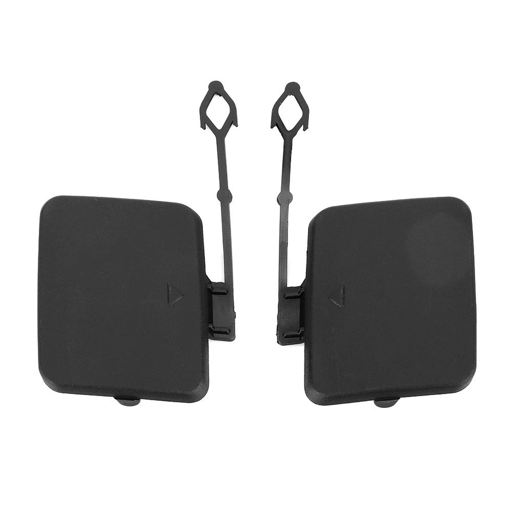 

1Pair Brand New High Quality Rear Bumper Tow Hook Cover Impact Resistance Low Temperature Resistant Fit For X5 E70 2006-2013