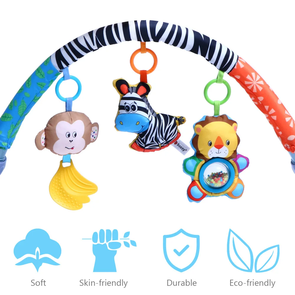 

Baby Stroller Hanging Baby Stroller Clip Pendant Pushchair Clip Rattle
