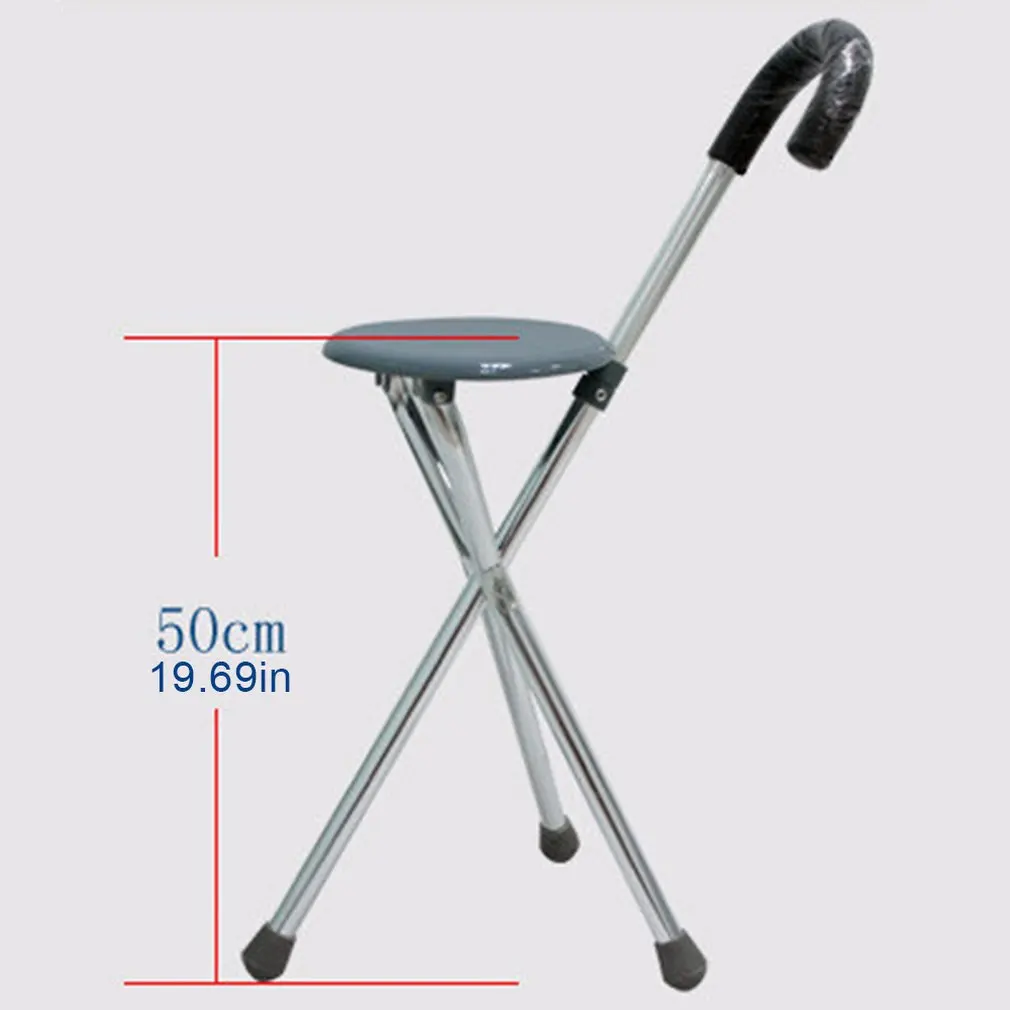 Портативный Табурет из железного тростника трехногий табурет нержавеющей стали