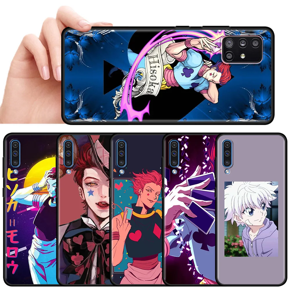 

HXH Hisoka Anime Back Case for Samsung Galaxy A51 A21s A12 A71 A31 A52 A32 5G A02s A72 A41 A11 A51 A42 Phone Bag