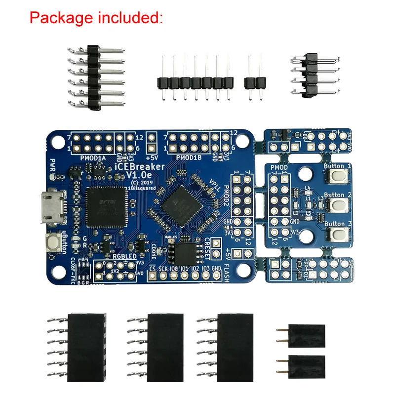1 шт. ледокол V1.0e FPGA макетная плата наборы модульные печатные платы RISC-V Picorv 32 для DIY