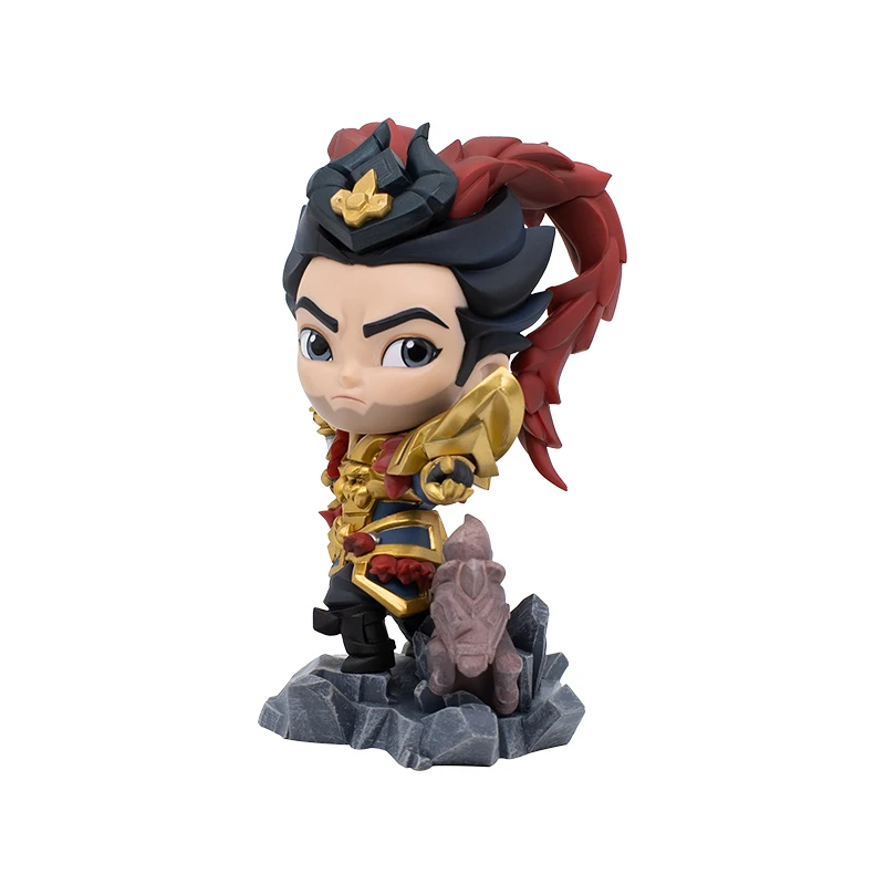 

Anime Game LoL Lu Bu Q Version Cute Cartoon Character Model 12Cm Collectibles Model Toys Anime Games Peripheral Toys Gift Boxed