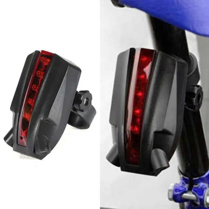 

Waterproof Rear Bicycle Tail Light 2 5 Led Red Lamp 4 Flashing Model Night Safety Warning Accessorie Bicycle Taillights