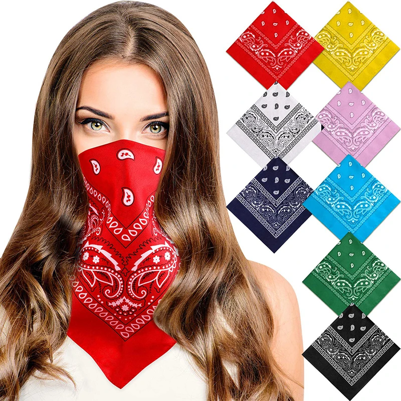 Повязка-Балаклава Женская квадратная с принтом 1/3 шт. | Спорт и развлечения