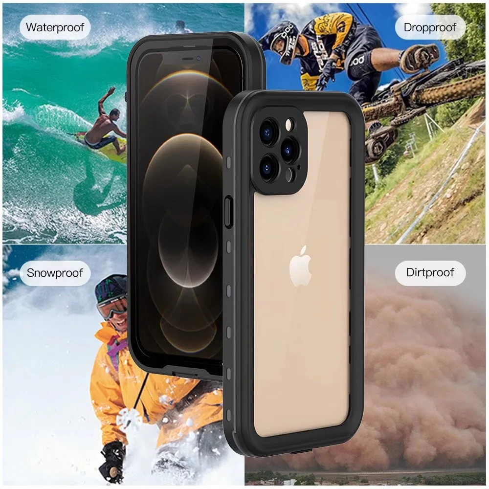 

Apple 12 waterproof 12Promax anti-fall mobile phone case 12PRO Outdoor 12mini sports waterproof jacket