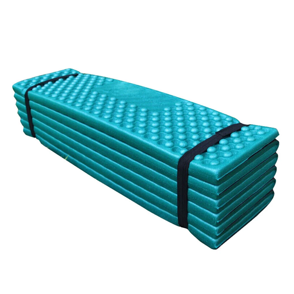 Dark Green Black 190*57 см Коврик для кемпинга Сверхлегкий из пенопласта для пикника Коврик для дивана сиденье Складная Пляжная палатка коврик для пикника Коврик для сна водонепроницаемый наружный матрац - Цвет: Dark Green Black