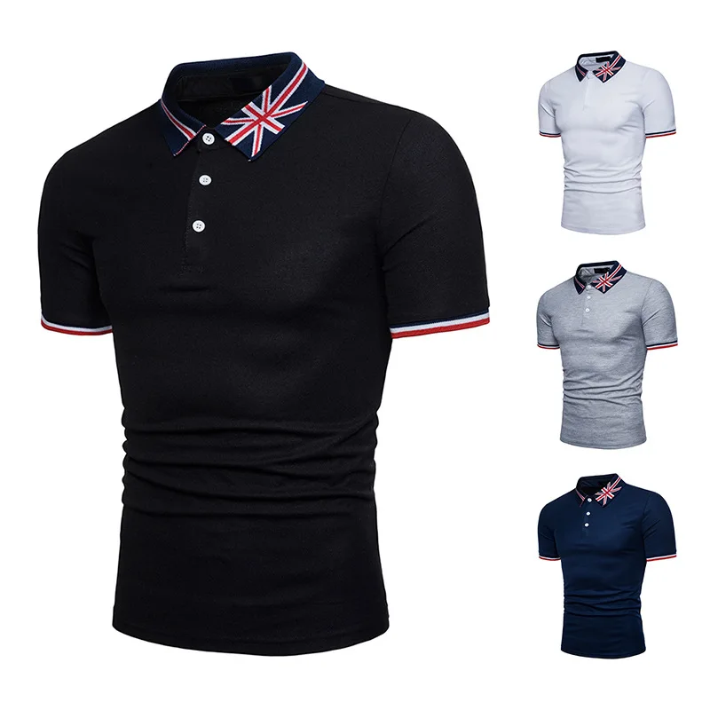 Футболки поло для Для мужчин 2021 новые летние дышащие комфорт Polo Homme Британский