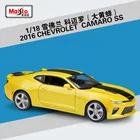 Модель автомобиля Maisto 1:18 из сплава для Chevrolet Comaro CAMARO Hornet, коллекционная Подарочная игрушка