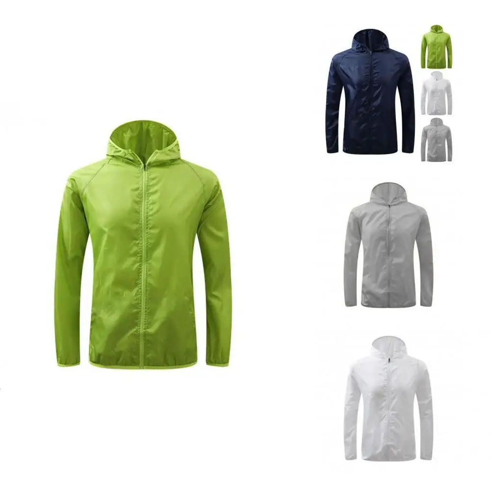 

Long Sleeve Thin Terrific Long Sleeve Outdoor Coat Unisex Outdoor Coat Quick Dry for Jogging
